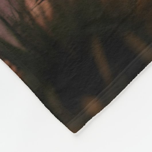 Giraffe, das Wasser in afrikanischer kosmischer So Fleecedecke (Ecke)