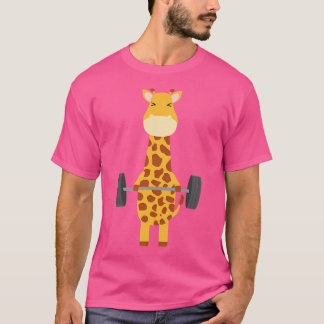 Giraffe Deadlift-Design - Hebegymnastik T-Shirt