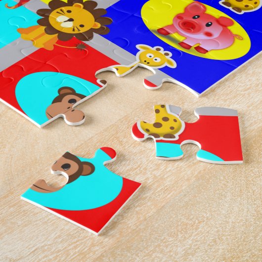 Giraffe Dekorative Jigsaw Puzzle (Seite)