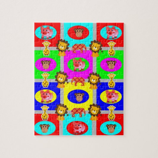 Giraffe Dekorative Jigsaw Puzzle (Vertikal)