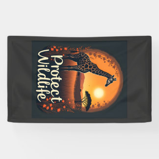 Giraffe der Savanne Tank Top Banner