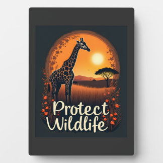 Giraffe der Savanne Tank Top Fotoplatte