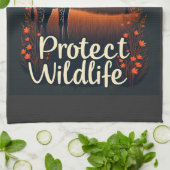 Giraffe der Savanne Tank Top Geschirrtuch (Gefaltet)