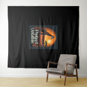 Giraffe der Spitzengruppe der Savanna Wandteppich (Beispiel (Horizontal))