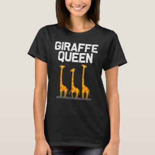 Giraffe-Designs für Frauen Mutter Safari Wildtiere T-Shirt