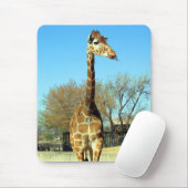 GIRAFFE, DIE HERAUS ITIS ZUNGE HAFTET MOUSEPAD (Mit Mouse)