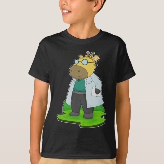 Giraffe Doktor T-Shirt (Vorderseite)