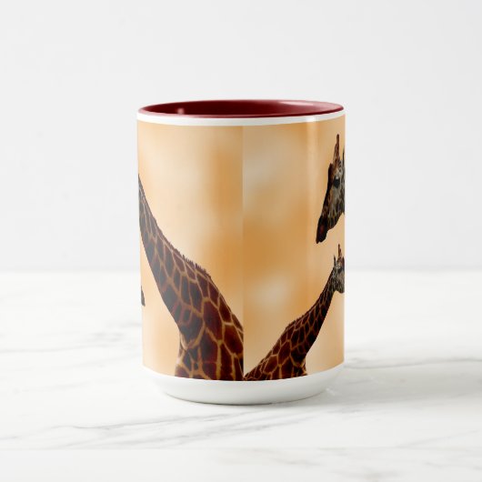 Giraffe doppelte Schwierigkeit, Tasse (Zentrum)
