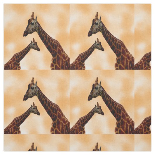 Giraffe, Doppeltrouble, Baumwollstoff Stoff (Muster)