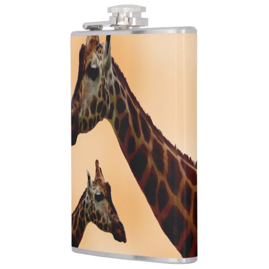 Giraffe Doppeltrouble, Hip Flask Flachmann (Links)