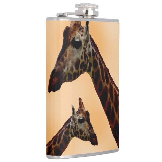 Giraffe Doppeltrouble, Hip Flask Flachmann (Rechts)