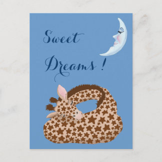 Giraffe Dreams Postkarte