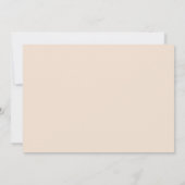 GIRAFFE DRUCKER ABSCHLUSS ANKÜNDIGUNG Schwarz/Crem (Rückseite)