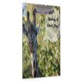 Giraffe-Dusche Klemmbrett (Rechts)