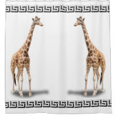 GIRAFFE DUSCHVORHANG (Vorderseite)