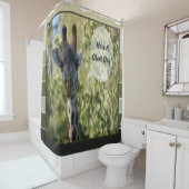 Giraffe Duschvorhang (Beispiel)