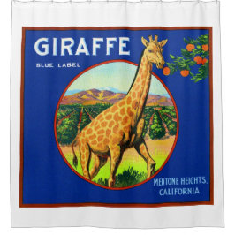 Giraffe Duschvorhang