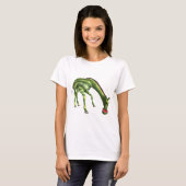 Giraffe Eating Watermelon T-Shirt (Vorne ganz)
