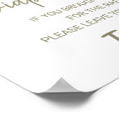 Giraffe Ein neues Kapitel beginnt mit dem Diaper R Poster (Ecke)