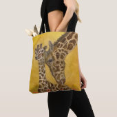 Giraffe-Einkaufstasche Mutter und Kind Tasche (Von Nahem)