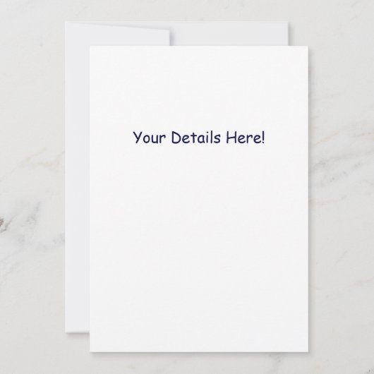 GIRAFFE-Einladung (Rückseite)