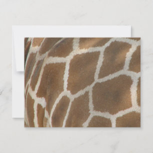 Giraffe-Einladung Einladung