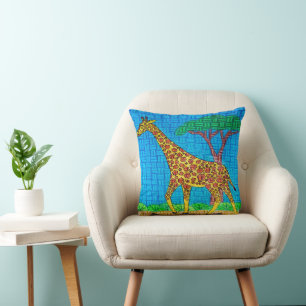 Giraffe (einzeln) - Kissen