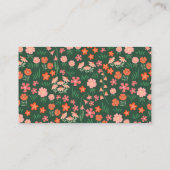 Giraffe Elephant Jungle Zoo Tierbuchanfrage Begleitkarte (Rückseite)