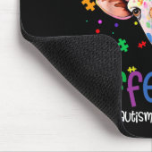 Giraffe Es ist okay, anders zu sein Autismus-Bewus Mousepad (Ecke)