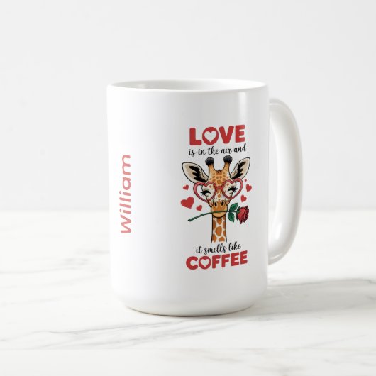 Giraffe Express Your Love Tasse (VorderseiteRechts)