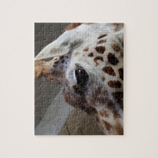 Giraffe Eye Jigsaw Puzzle (Vertikal)