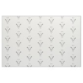 Giraffe Face Silhouette Stoff (Fat Quarter (45,7 x 55,9 cm))