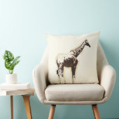 Giraffe Fading Kissen (Stuhl )