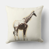 Giraffe Fading Kissen (Rückseite)