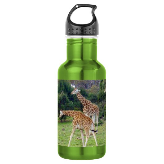 Giraffe Familienzeit, Trinkflasche (Vorderseite)