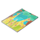 Giraffe Family Original Abstract Art Notizblock (Linke Seite)