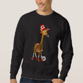 Giraffe fan Canada Sweatshirt (Vorderseite)