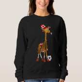 Giraffe fan Canada Sweatshirt (Vorderseite)