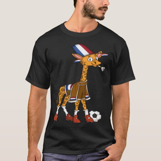 Giraffe Fan Holland Pullover Hoodie (Vorderseite)