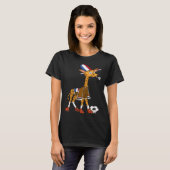 Giraffe Fan Holland T-Shirt (Vorne ganz)