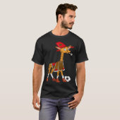 Giraffe Fan Marokko T-Shirt (Vorne ganz)