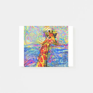 Giraffe Fantasy Post-it Klebezettel