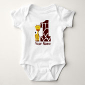 Giraffe First BIrthday Shirt (Vorderseite)