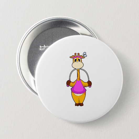 Giraffe Fitness Rope Button (Vorne & Hinten)