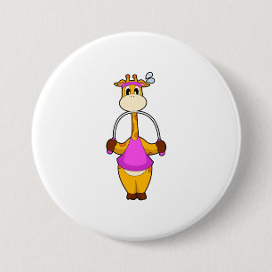 Giraffe Fitness Rope Button
