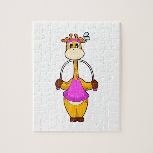 Giraffe Fitness Rope Puzzle (Vertikal)