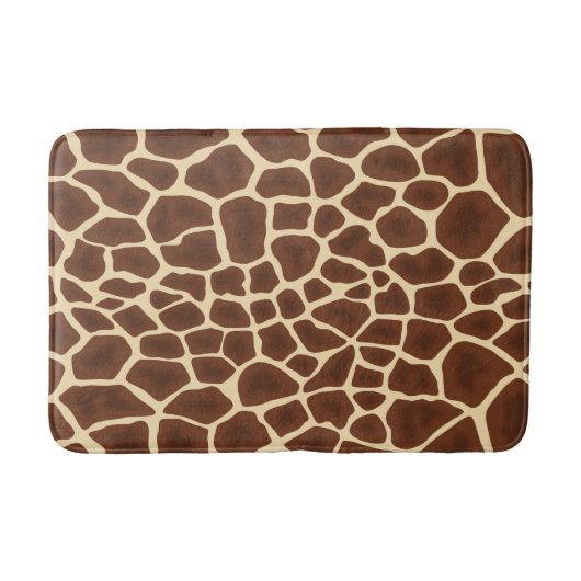 Giraffe Flecken Druck Badematte (Vorderseite)