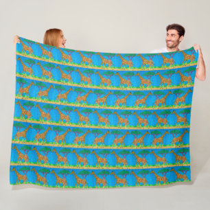 Giraffe - Fleece Blanket