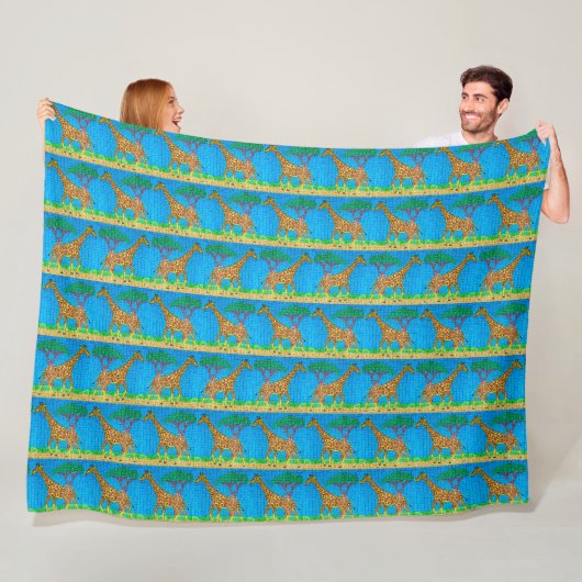 Giraffe - Fleece Blanket (Beispiel)