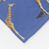 Giraffe Fleecedecke (Ecke)